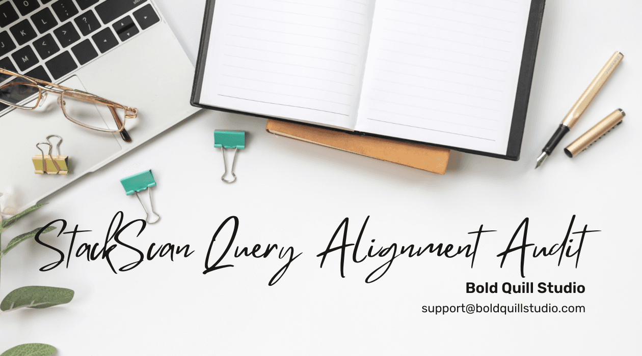 StackScan Query Alignment Audit PDF Edition